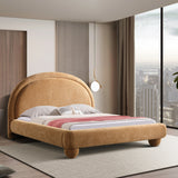 Elvane Queen Bed - Breeze Ochre Bed Frame YoBed-Core