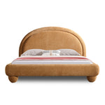 Elvane Queen Bed - Breeze Ochre Bed Frame YoBed-Core