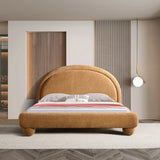Elvane Queen Bed - Breeze Ochre Bed Frame YoBed-Core
