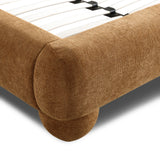 Elvane Queen Bed - Breeze Ochre Bed Frame YoBed-Core