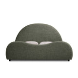 Eloura Queen Bed - Kaitoke Green Bed Frame YoBed-Core