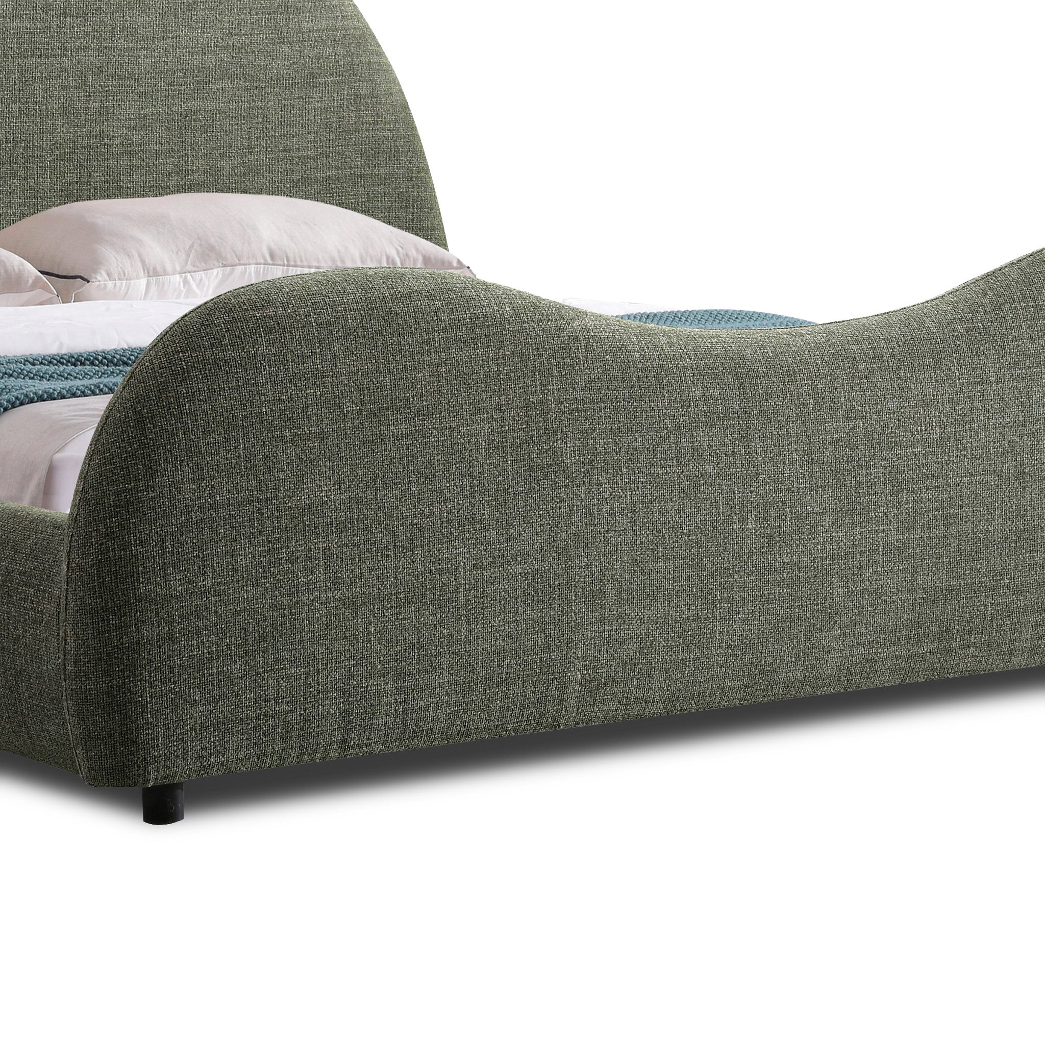 Eloura King Bed - Kaitoke Green Bed Frame YoBed-Core