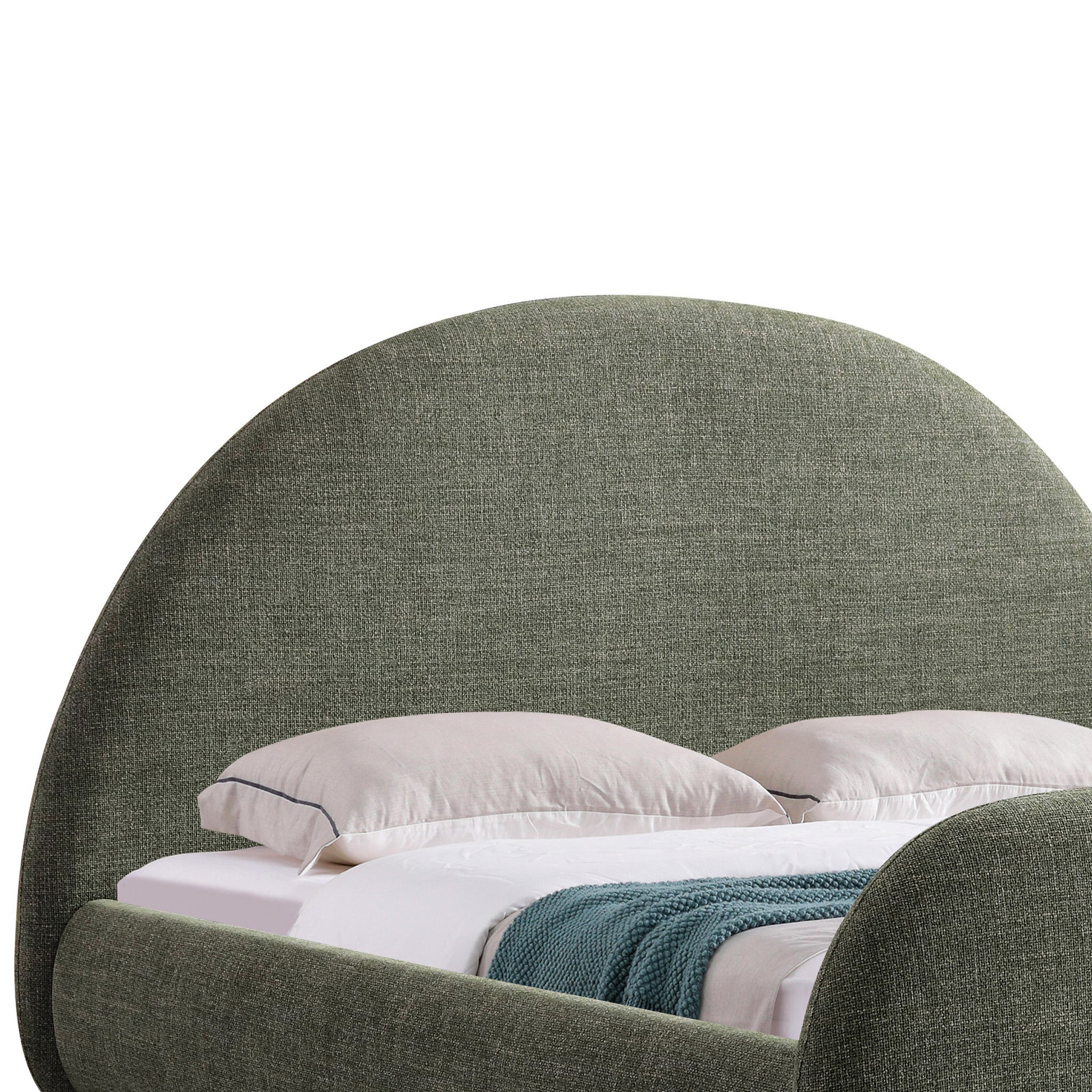 Eloura King Bed - Kaitoke Green Bed Frame YoBed-Core