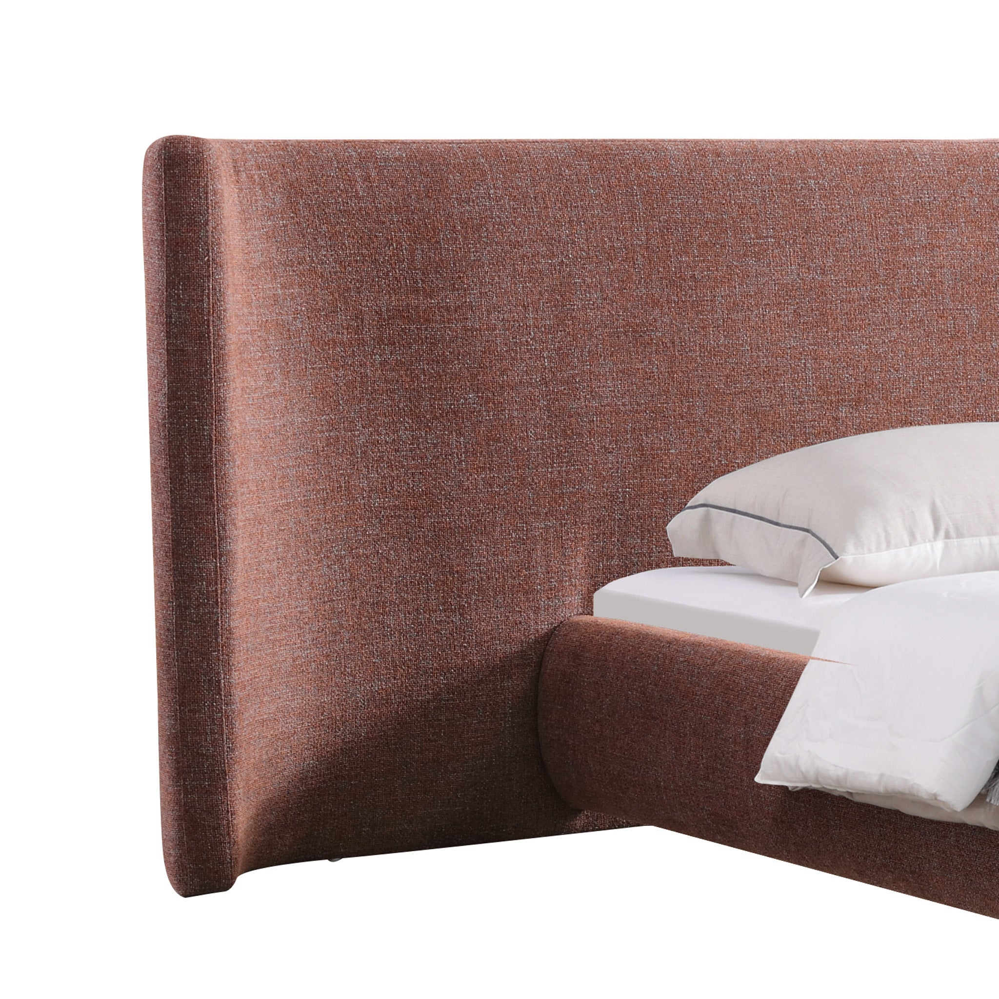 Corvelle King Bed - Moss Brown Bed Frame YoBed-Core