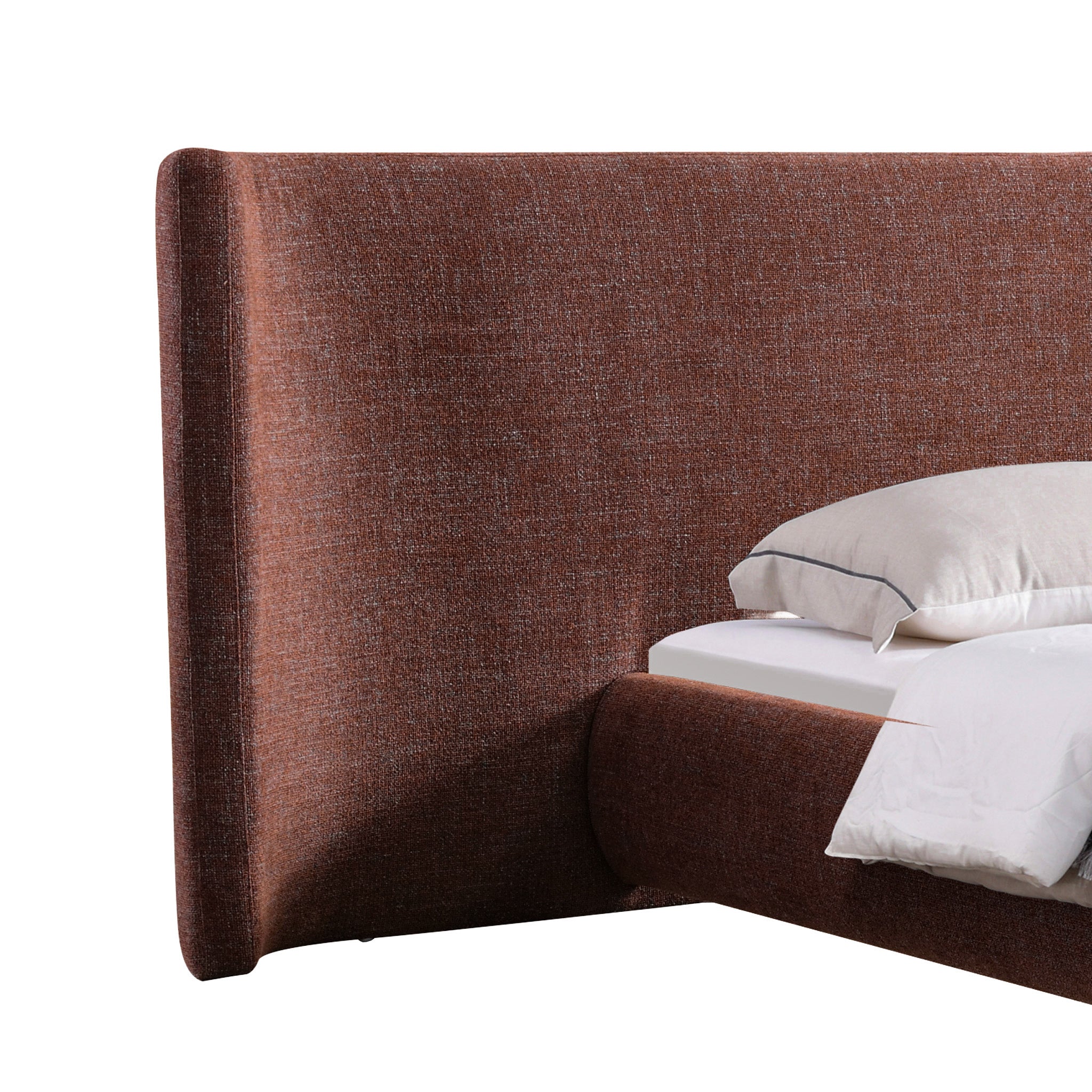 Corvelle King Bed - Moss Brown Bed Frame YoBed-Core