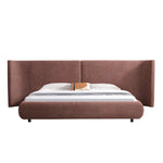 Corvelle King Bed - Moss Brown Bed Frame YoBed-Core