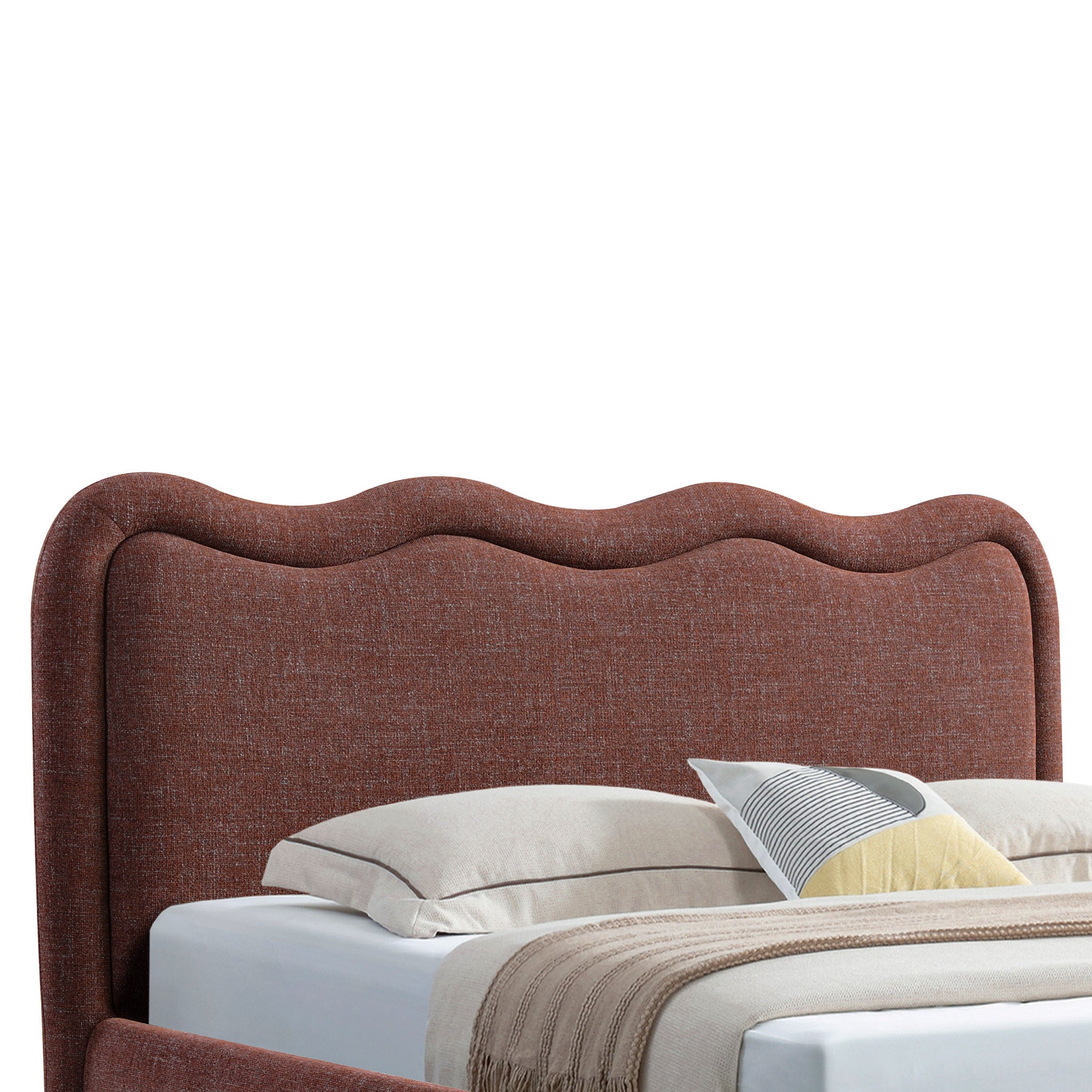 Serelle King Bed - Moss Brown Bed Frame YoBed-Core
