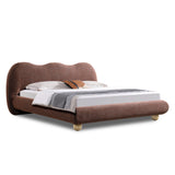 Ondessa King Bed - Moss Brown Bed Frame YoBed-Core