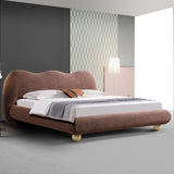 Ondessa King Bed - Moss Brown Bed Frame YoBed-Core