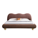 Ondessa King Bed - Moss Brown Bed Frame YoBed-Core