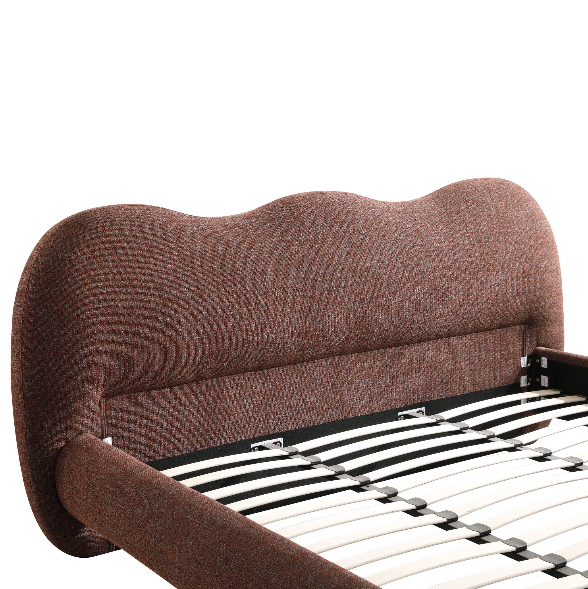 Ondessa King Bed - Moss Brown Bed Frame YoBed-Core