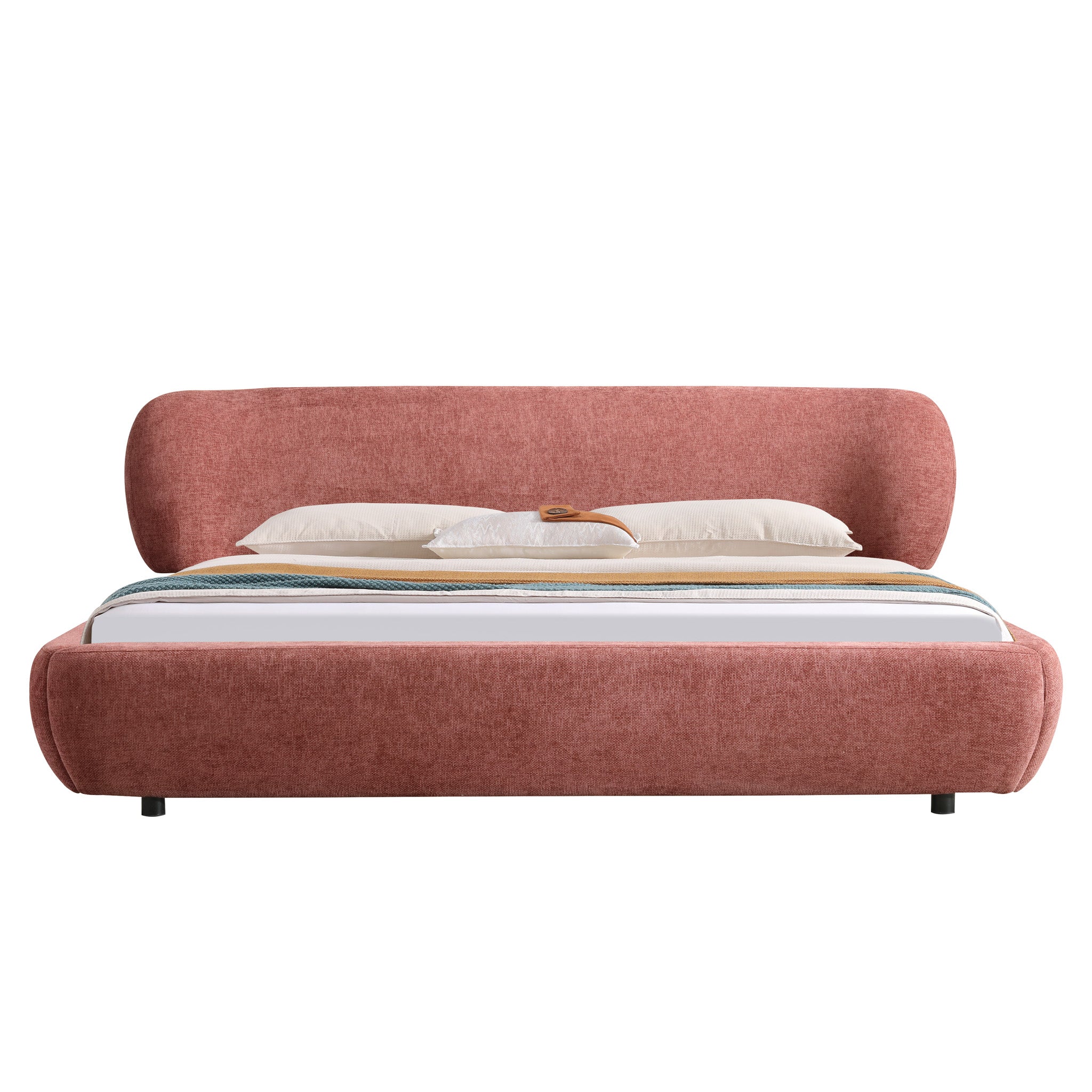 Esmere Queen Bed - Breeze Auburn Bed Frame YoBed-Core