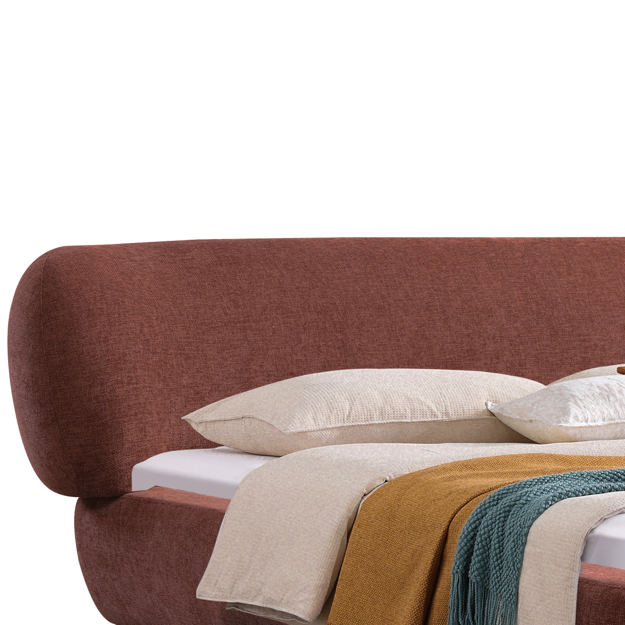 Esmere King Bed - Breeze Auburn Bed Frame YoBed-Core