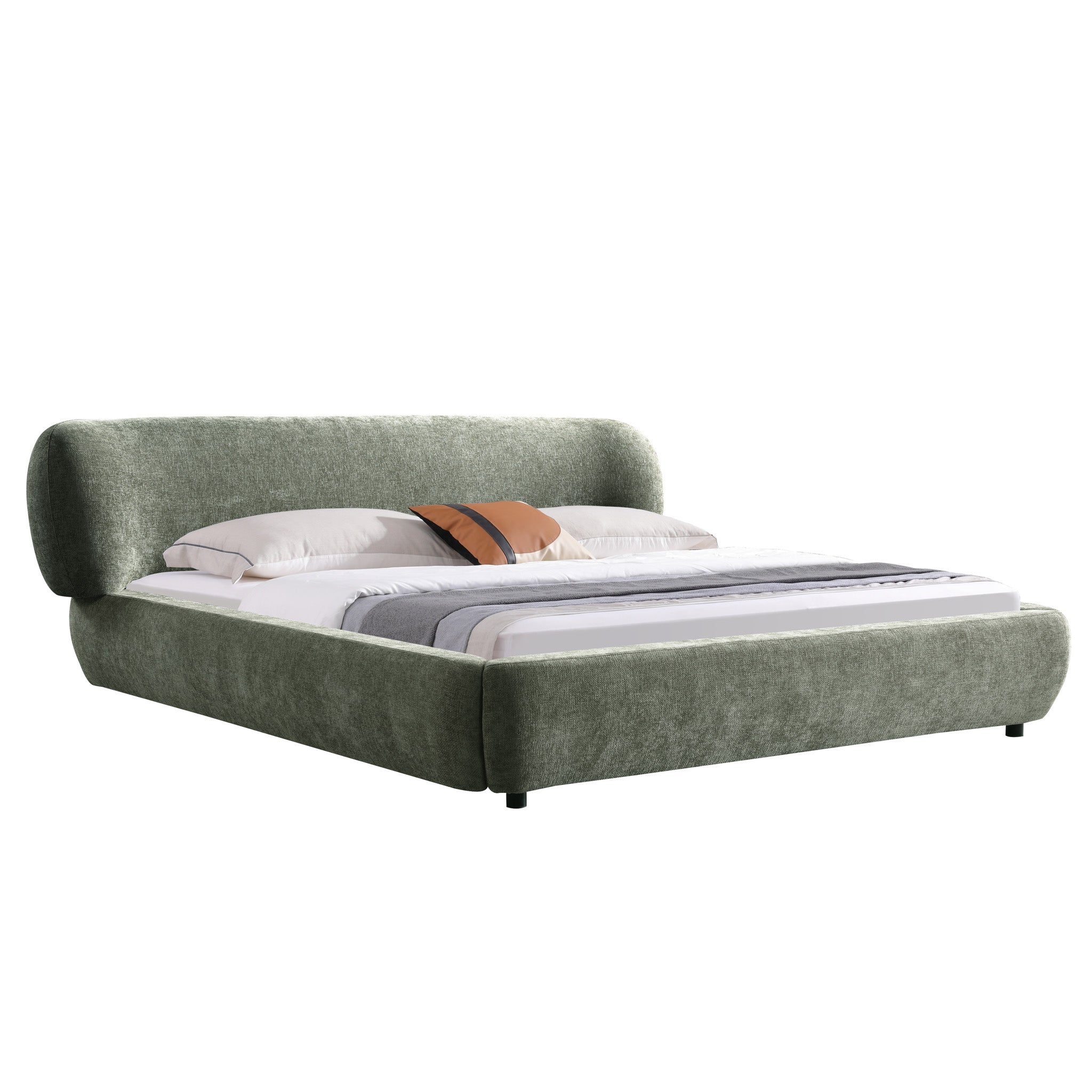 Esmere Queen Bed - Breeze Sage Bed Frame YoBed-Core