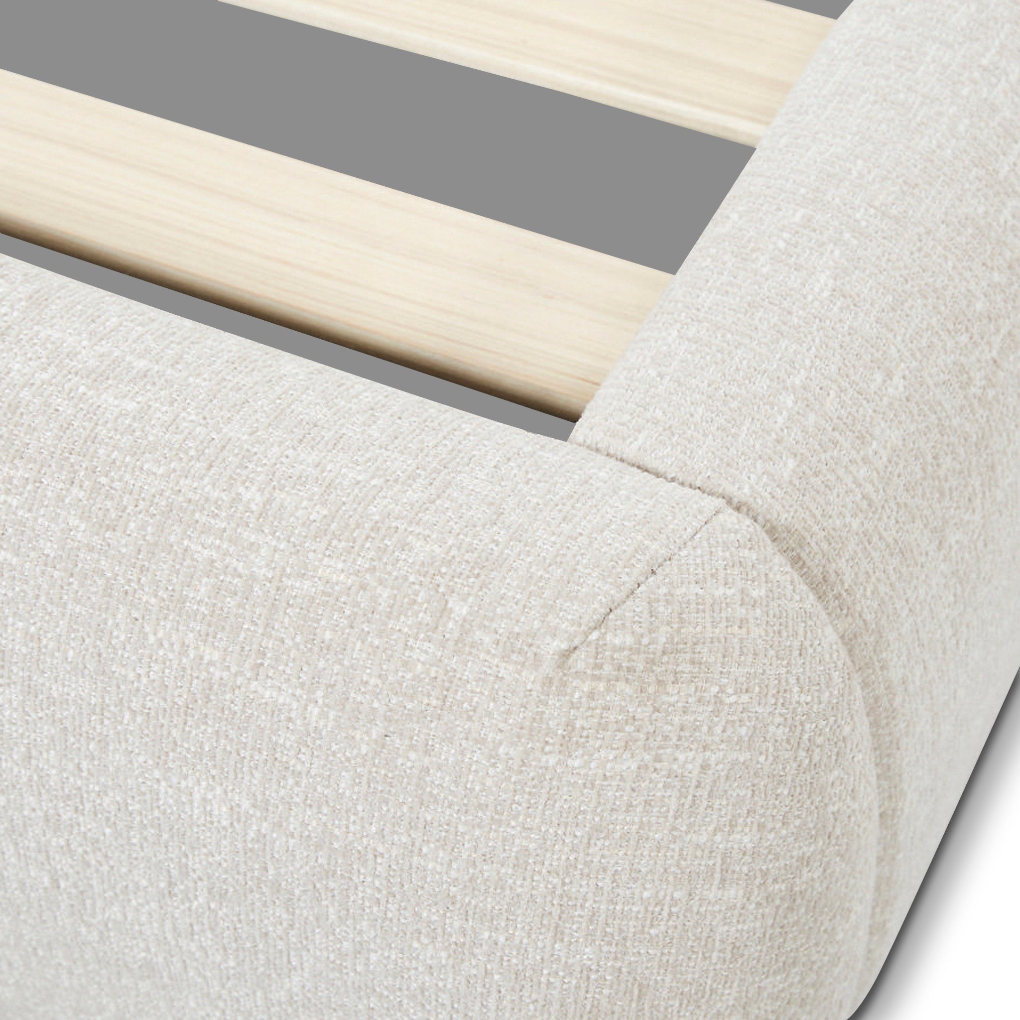 Liana King Bed - California Beige Bed Frame Hoso-Core