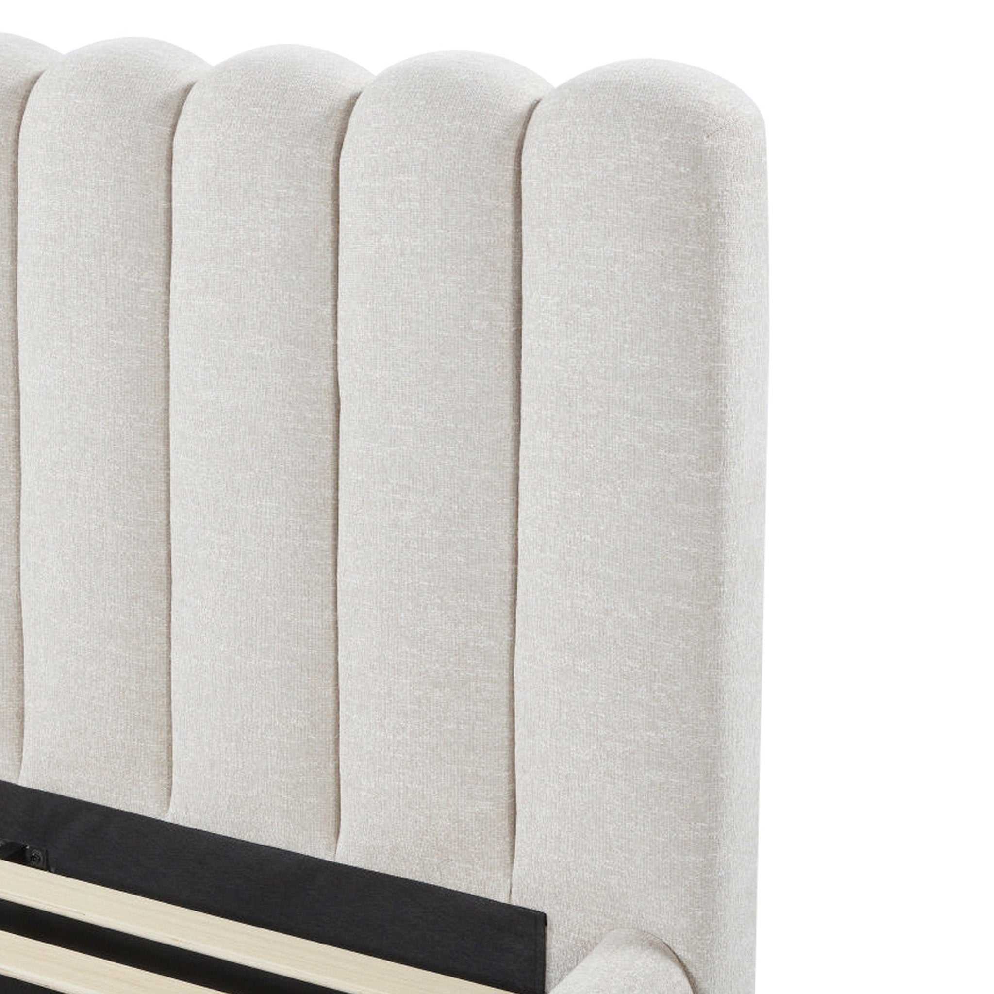 Lovisa King Bed - California Beige Bed Frame Hoso-Core