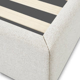 Nella Queen Bed - Verona Ivory Bed Frame Hoso-Core