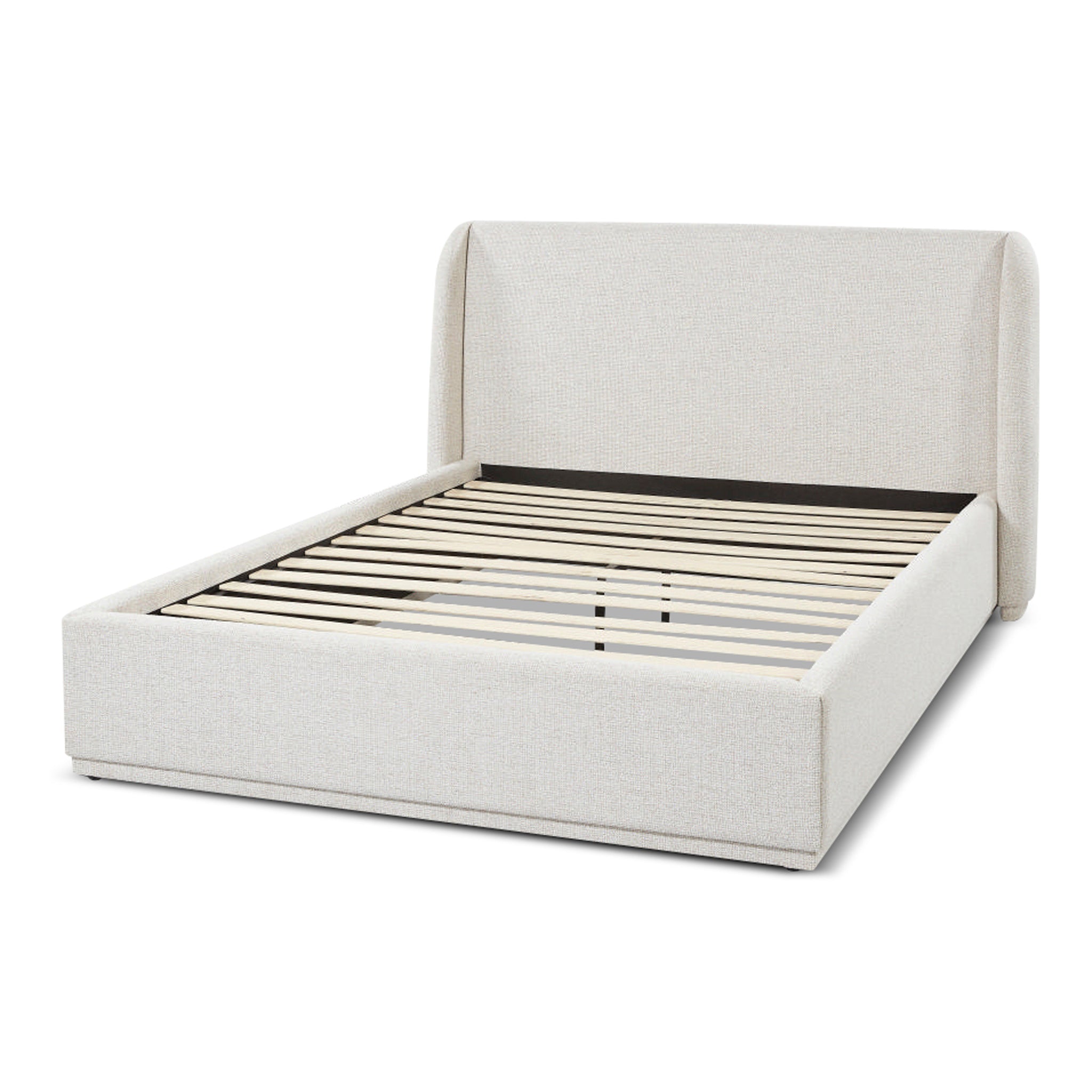 Nella Queen Bed - Verona Ivory Bed Frame Hoso-Core