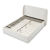 Nella Queen Bed - Verona Ivory Bed Frame Hoso-Core