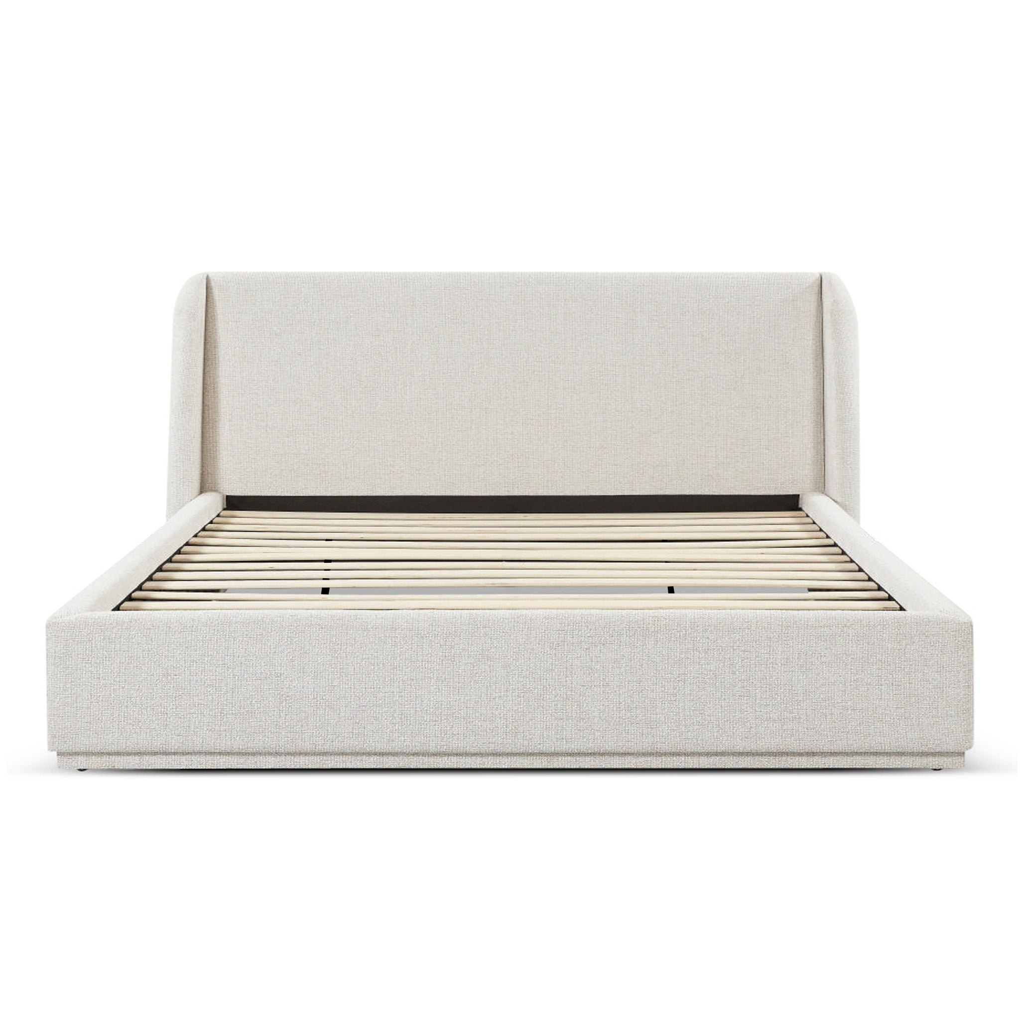 Nella King Bed - Verona Ivory Bed Frame Hoso-Core