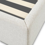 Nella King Bed - Verona Ivory Bed Frame Hoso-Core