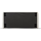 Nella King Bed - Verona Ivory Bed Frame Hoso-Core