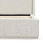 Nella King Bed - Verona Ivory Bed Frame Hoso-Core