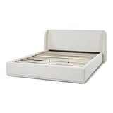 Nella King Bed - Verona Ivory Bed Frame Hoso-Core