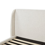 Nella King Bed - Verona Ivory Bed Frame Hoso-Core