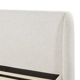 Nella King Bed - Verona Ivory Bed Frame Hoso-Core