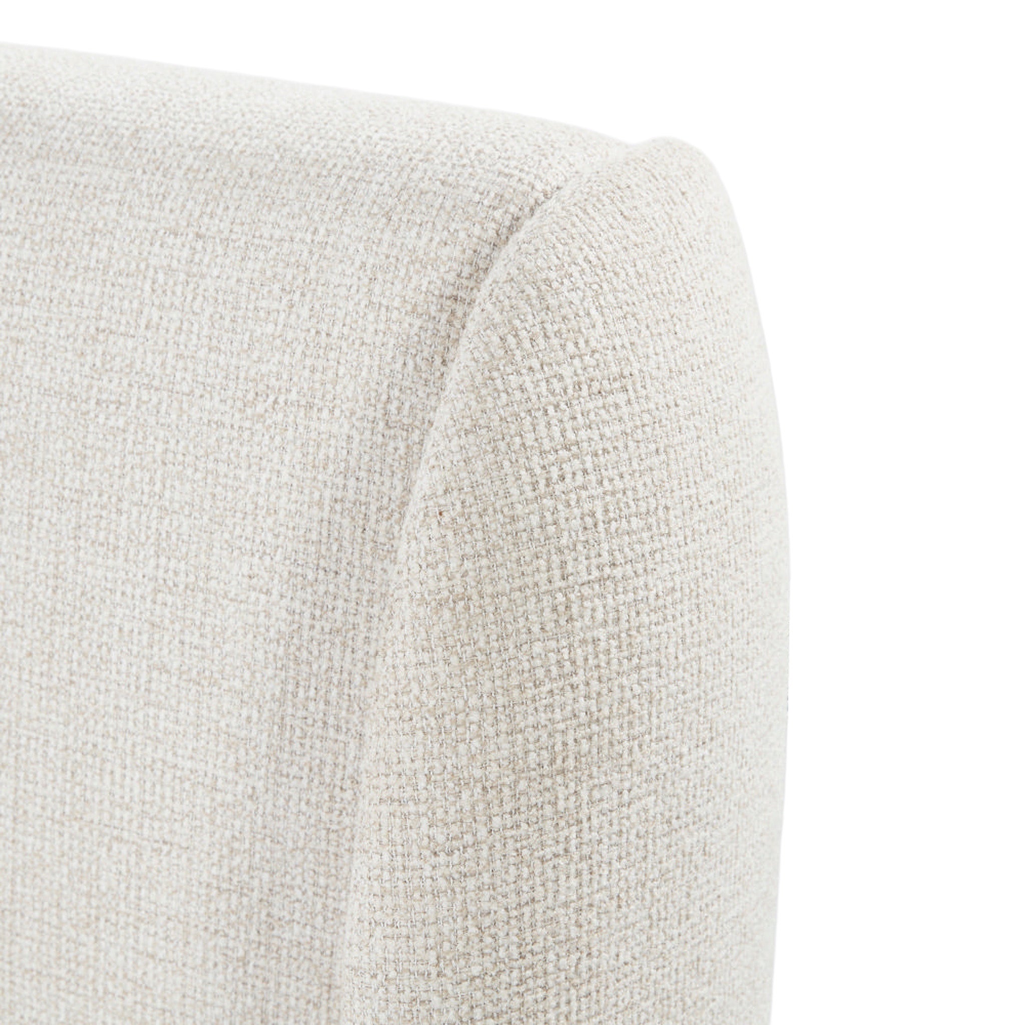 Nella King Bed - Verona Ivory Bed Frame Hoso-Core