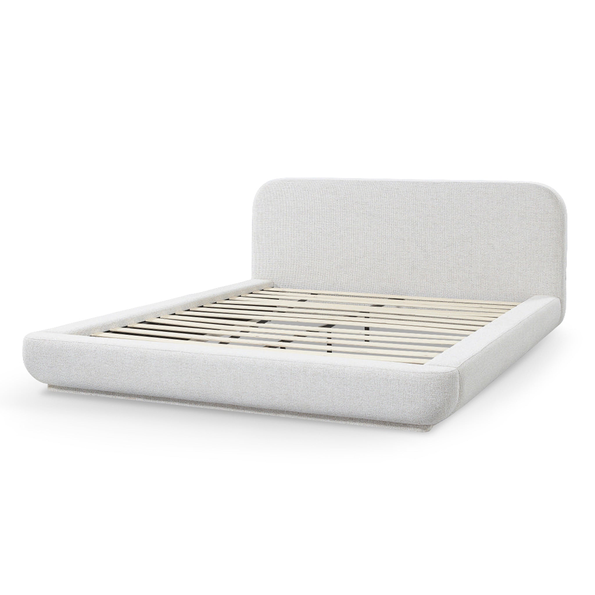 Frida King Bed - Verona Ivory Bed Frame Hoso-Core
