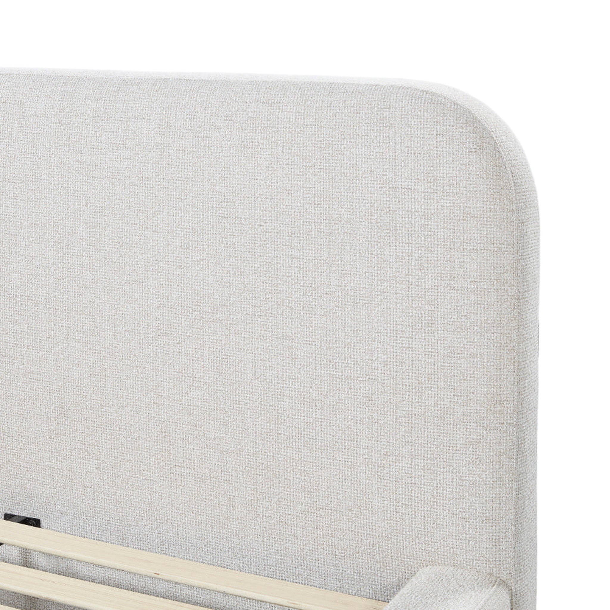 Frida King Bed - Verona Ivory Bed Frame Hoso-Core