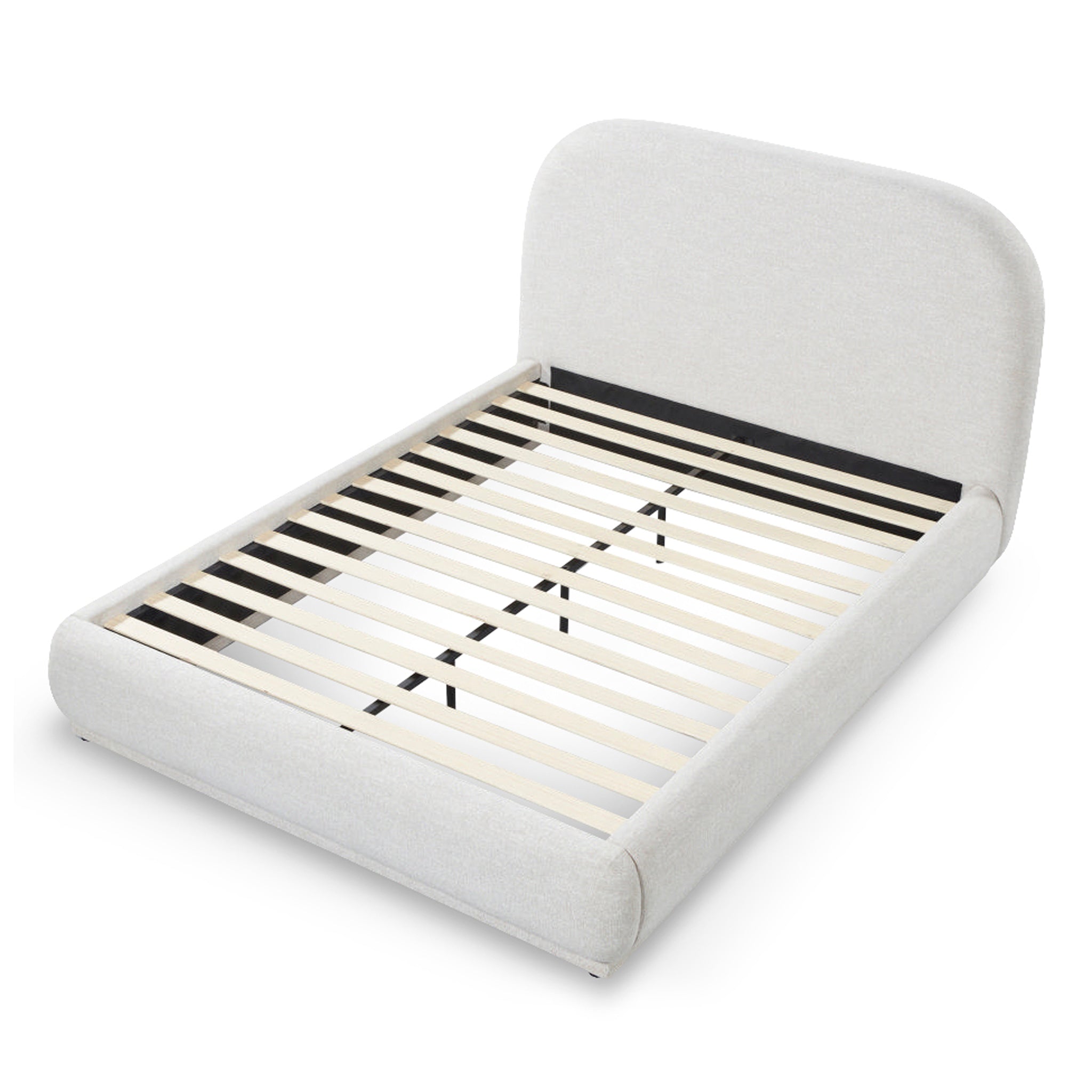 Evelina Queen Bed - California Beige Bed Frame Hoso-Core