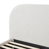 Evelina King Bed - California Beige Bed Frame Hoso-Core