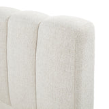 Natalia Queen Bed - Verona Ivory Bed Frame Hoso-Core