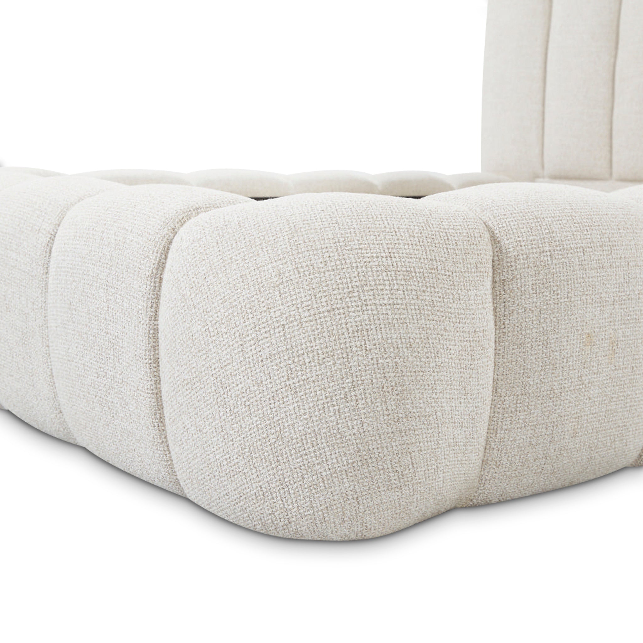 Natalia Queen Bed - Verona Ivory Bed Frame Hoso-Core