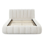 Natalia Queen Bed - Verona Ivory Bed Frame Hoso-Core