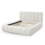 Natalia Queen Bed - Verona Ivory Bed Frame Hoso-Core