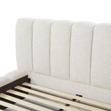 Natalia Queen Bed - Verona Ivory Bed Frame Hoso-Core