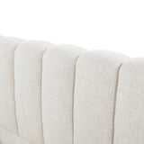 Natalia Queen Bed - Verona Ivory Bed Frame Hoso-Core