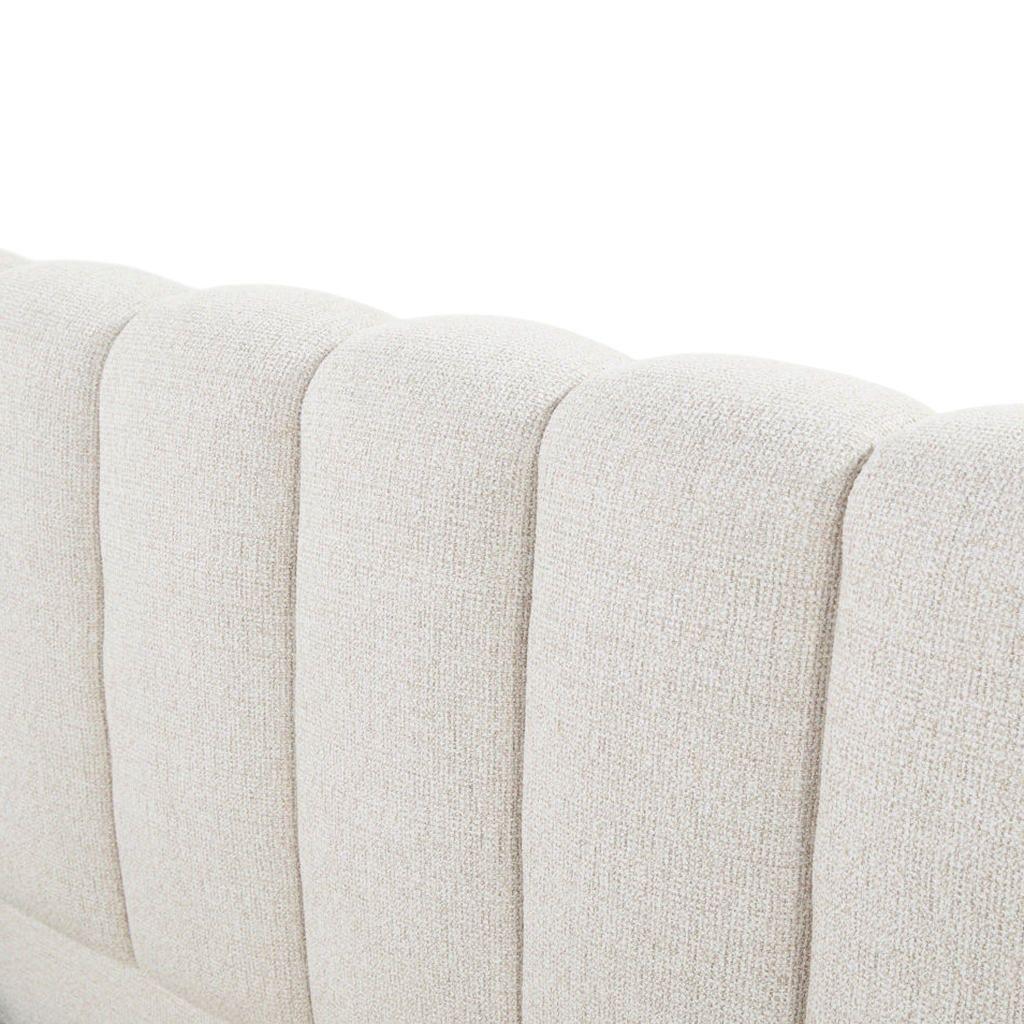 Natalia Queen Bed - Verona Ivory Bed Frame Hoso-Core