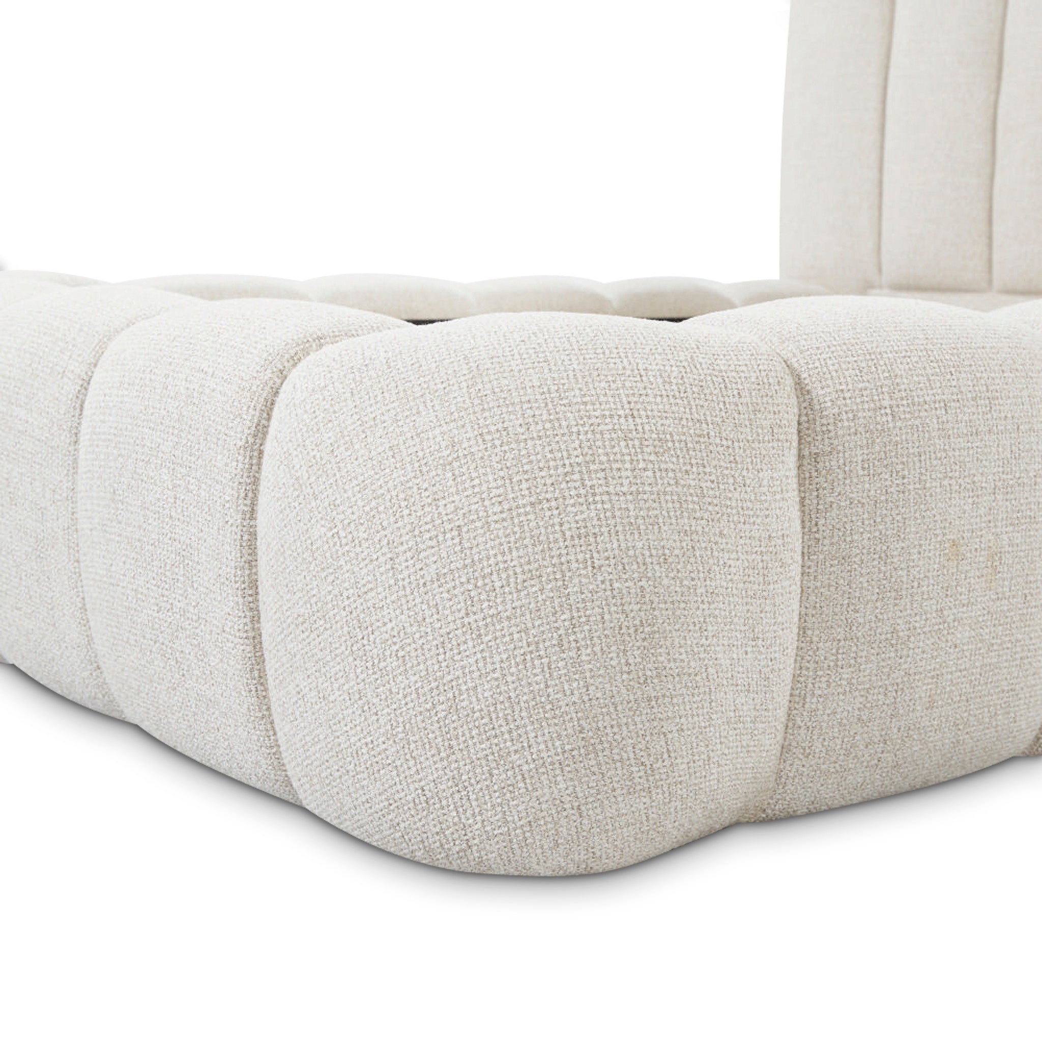 Natalia King Bed - Verona Ivory Bed Frame Hoso-Core