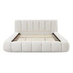 Natalia King Bed - Verona Ivory Bed Frame Hoso-Core