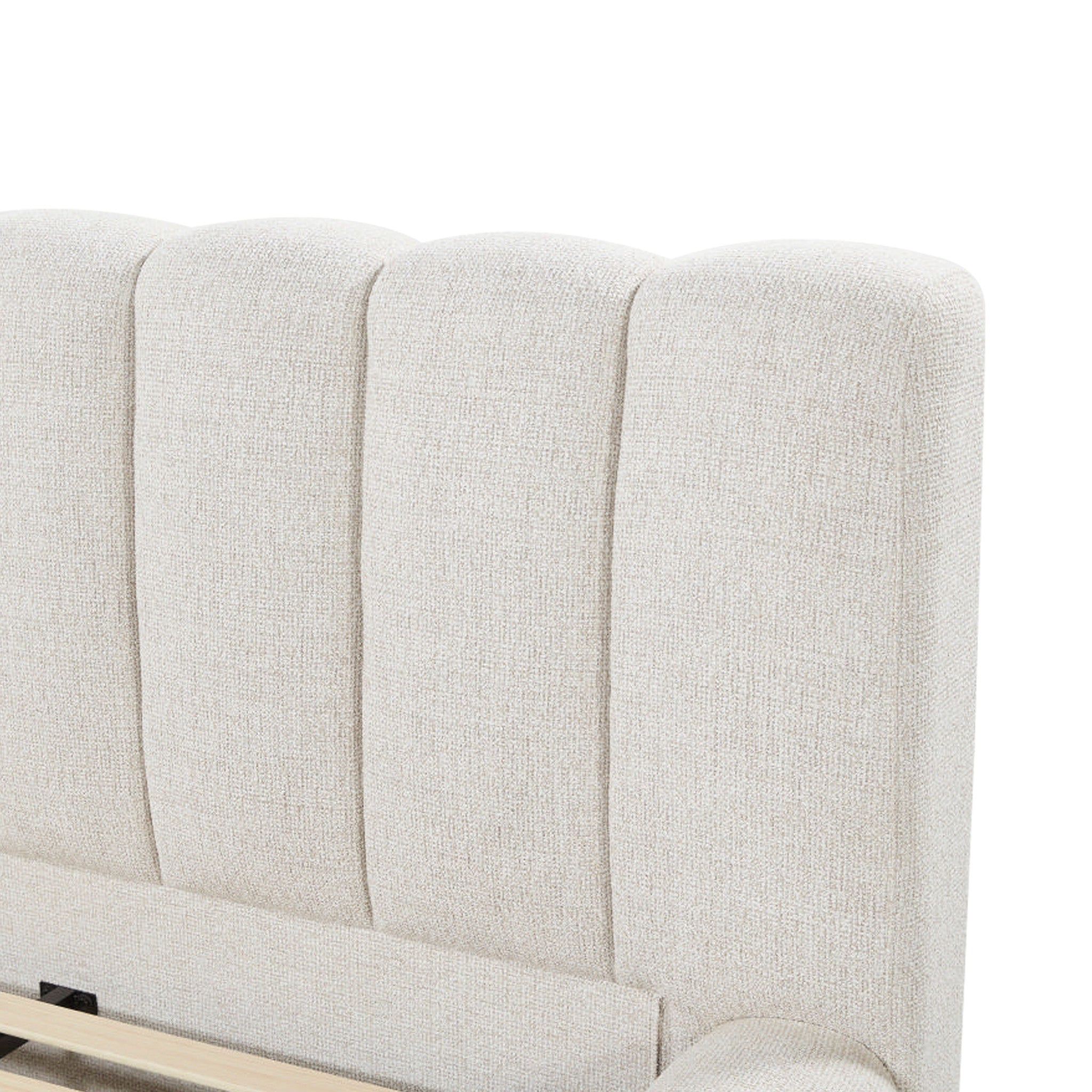 Natalia King Bed - Verona Ivory Bed Frame Hoso-Core