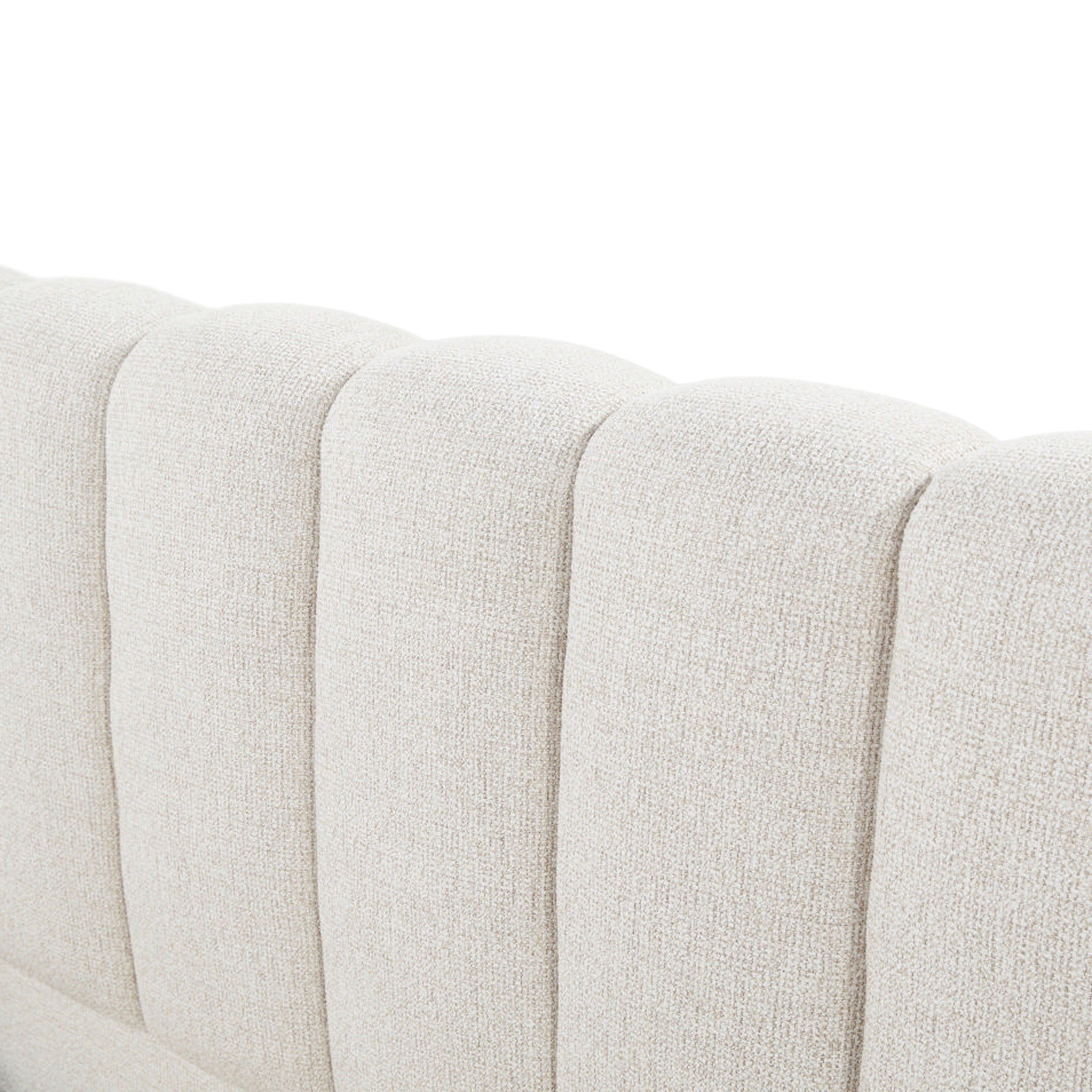 Natalia King Bed - Verona Ivory Bed Frame Hoso-Core