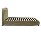 Clarinda Queen Bed - Blink Moss Green Bed Frame Hoso-Core