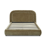 Clarinda Queen Bed - Blink Moss Green Bed Frame Hoso-Core