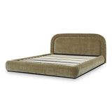 Clarinda King Bed - Blink Moss Green Bed Frame Hoso-Core