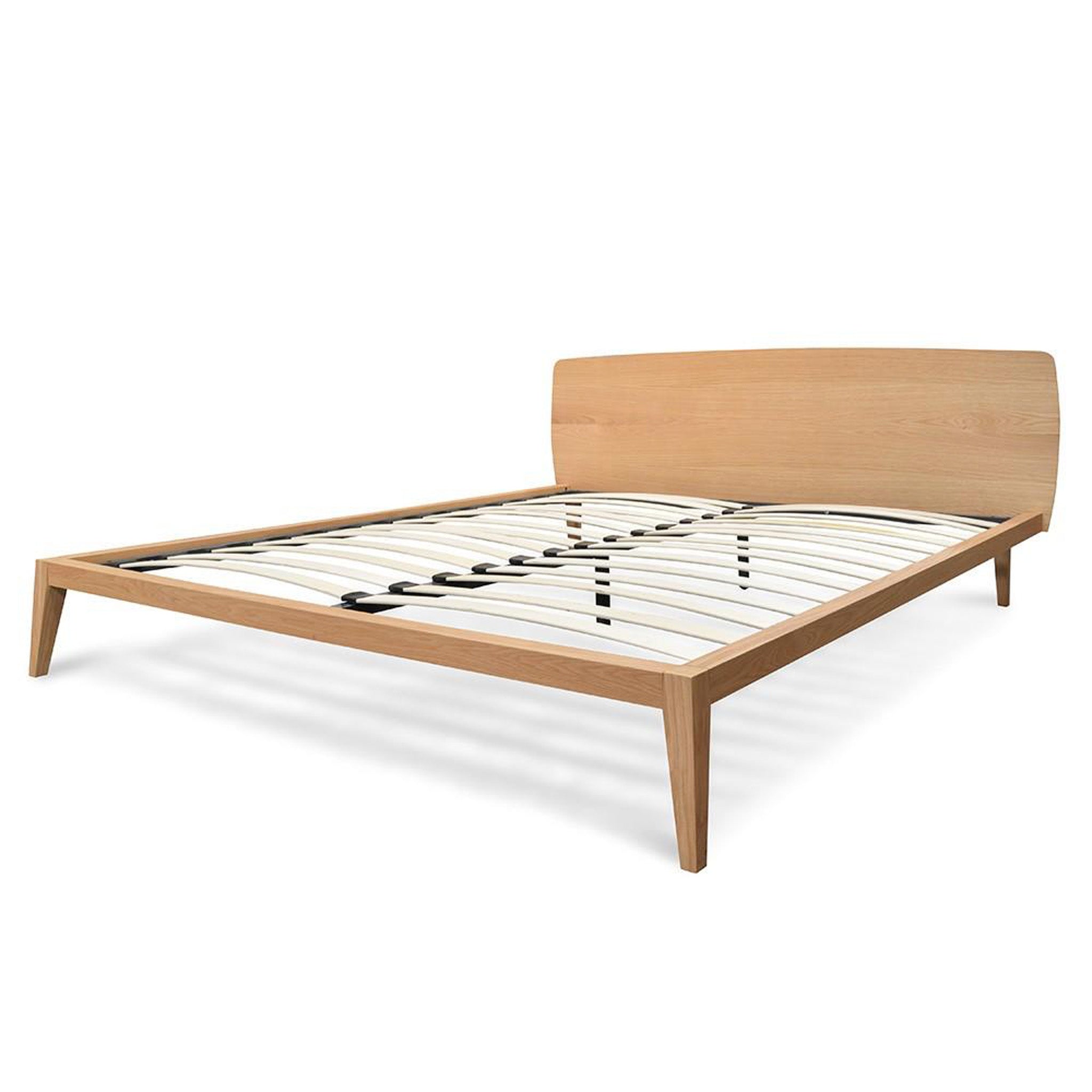 Ex Display - Penley King Bed Frame - Natural Oak - Last One Bed Frame Century-Core